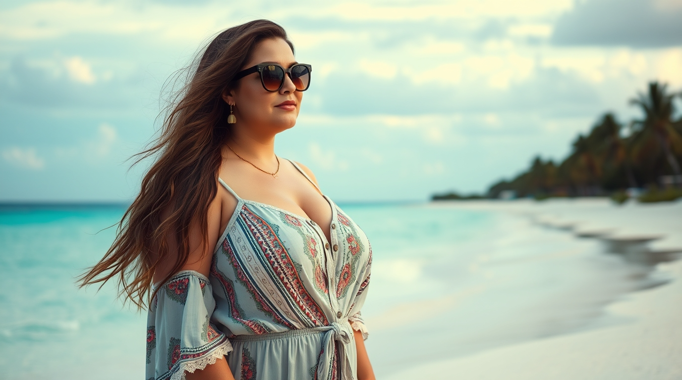 Beach Outfits for Plus-Size Women: Top Stylish Picks