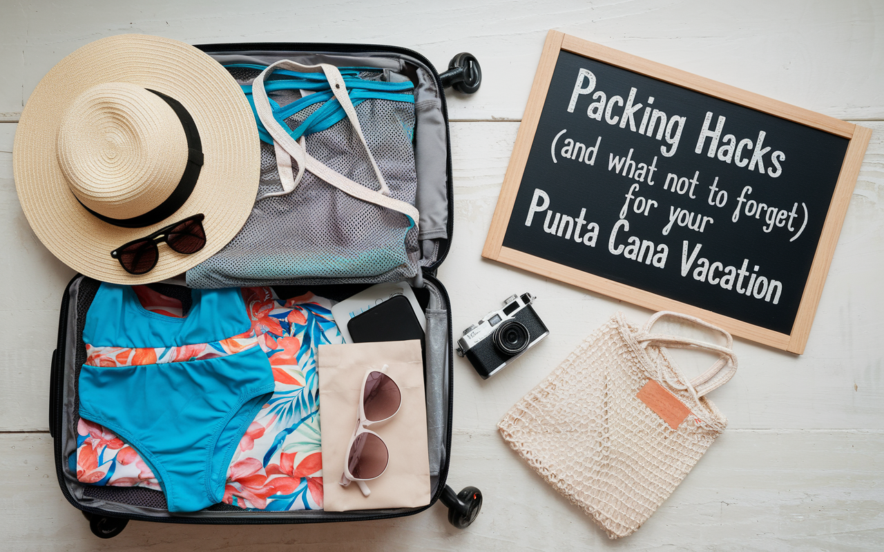 Packing Hacks (And what NOT To Forget) for Your Punta Cana Vacation