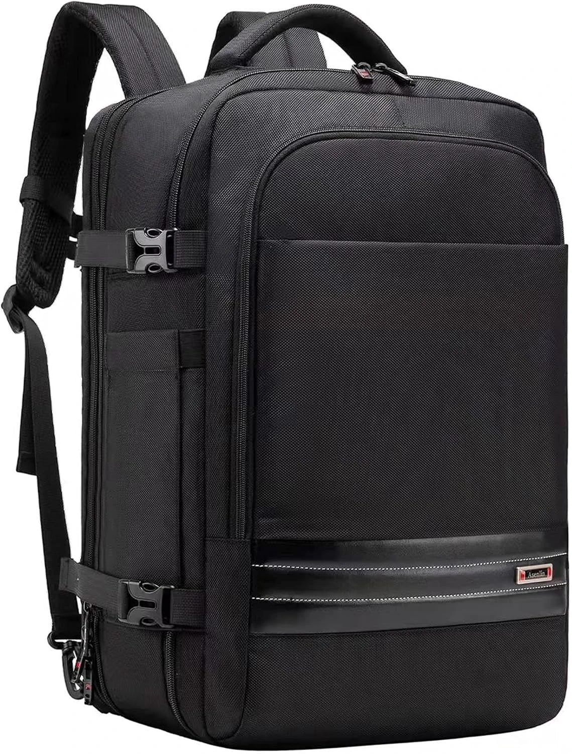 Asenlin Travel Backpack, 40L-50L Expandable Carry-on Backpack