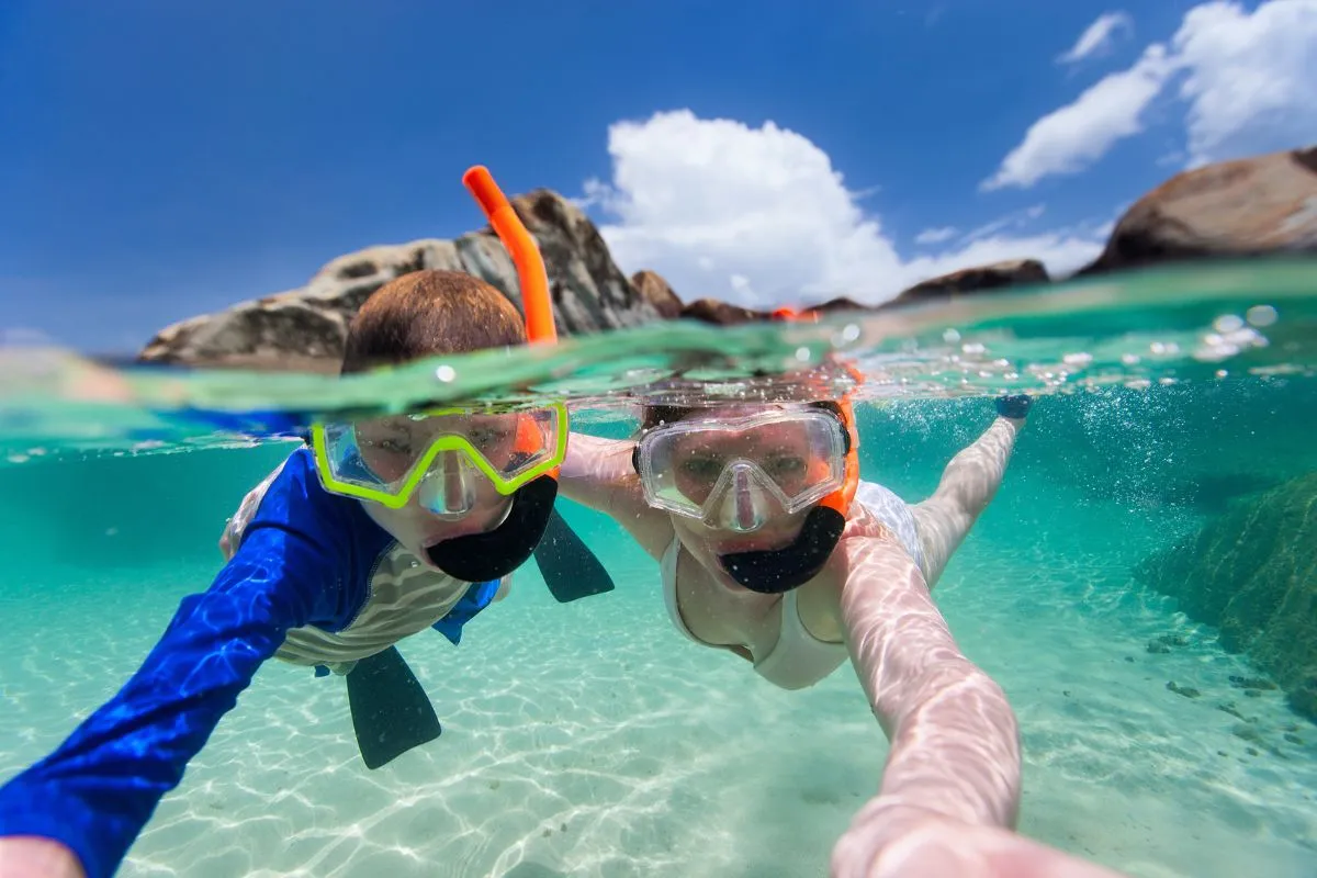 snorkeling