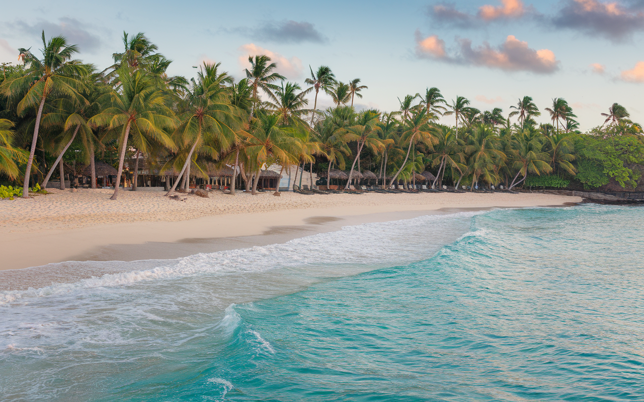Bavaro white sand beach